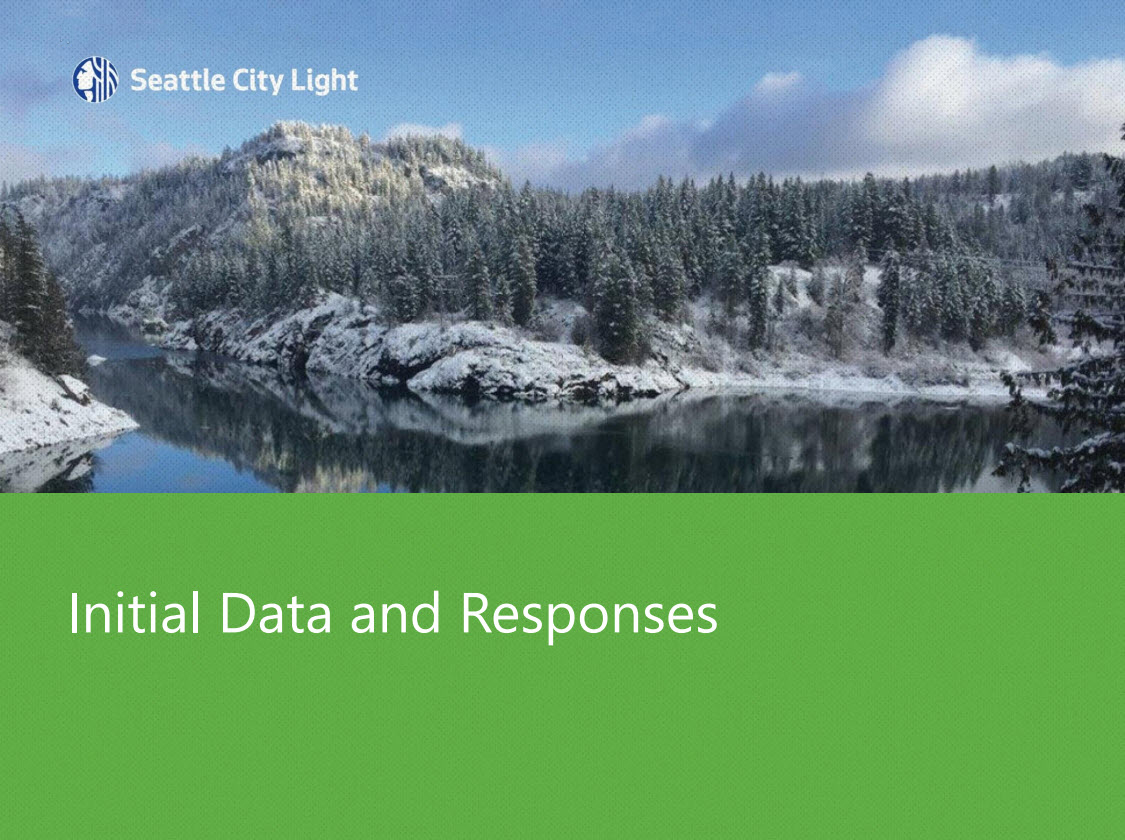 INITIAL DATA AND RESPONSES