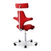 Capisco Saddle Seat with Headrest - rear view