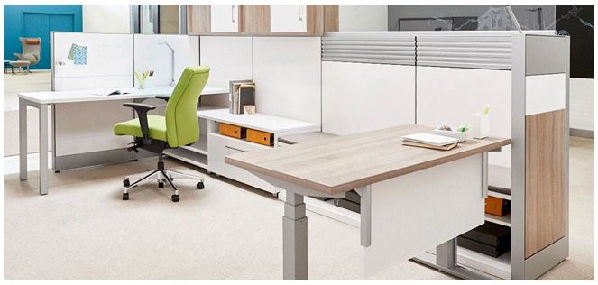 High wall workstations