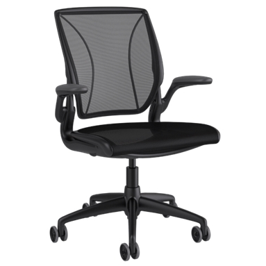 Humanscale-Diffrient-World-Conference-Chair-B-Black-Frame