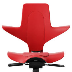 SRT010-Red-Partially-Upholstered