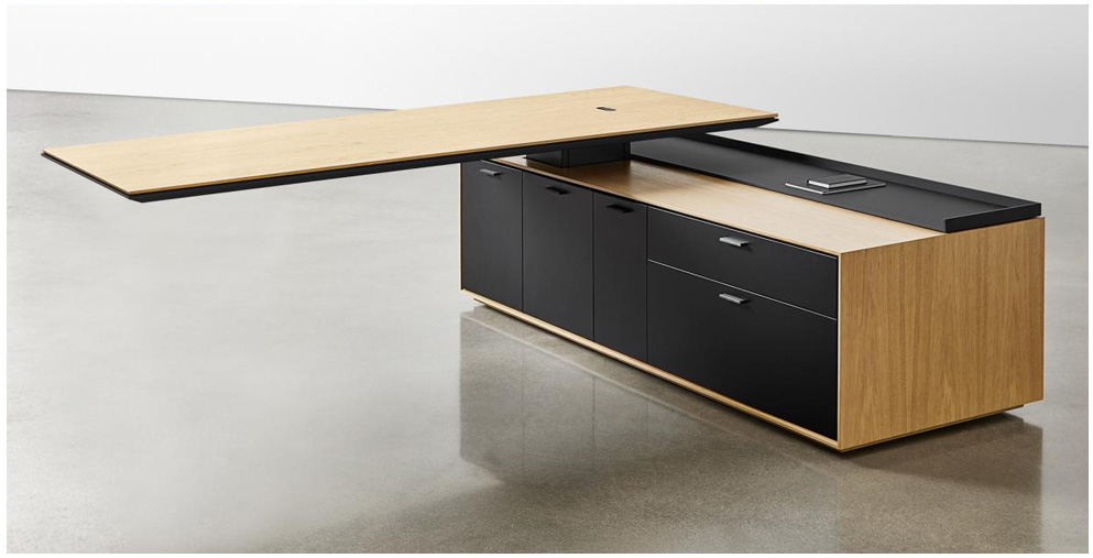 Sit-stand Enabled Private Office