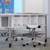 Humanscale ergonomic office pony stool