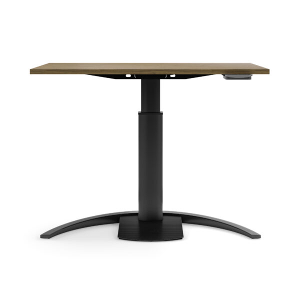 height adjustable desk black 10
