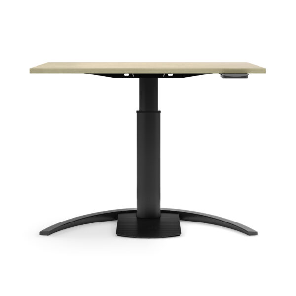 height adjustable desk black 11