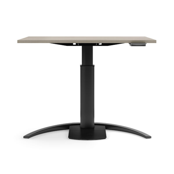 height adjustable desk black 12