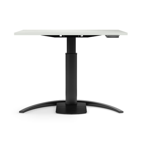 height adjustable desk black 13