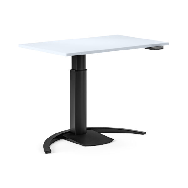 height adjustable desk black 16