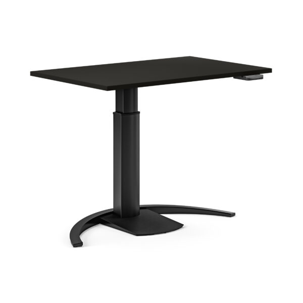 height adjustable desk black 22