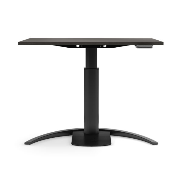height adjustable desk black 9