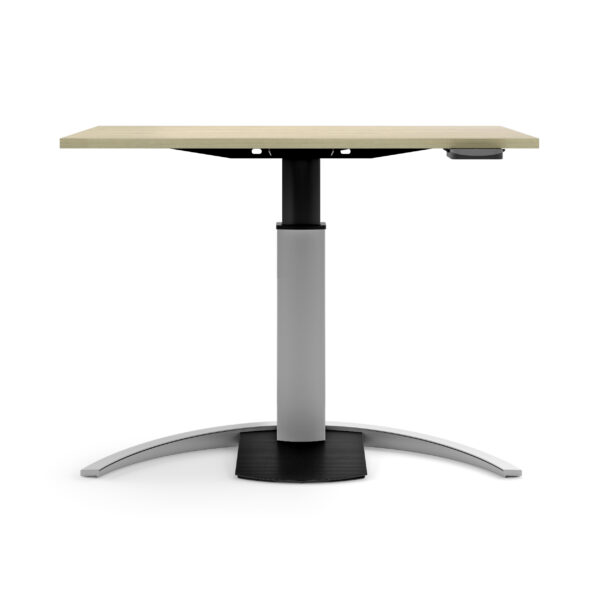 height adjustable desk silver 11