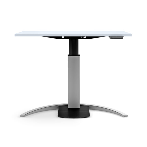 height adjustable desk silver 14