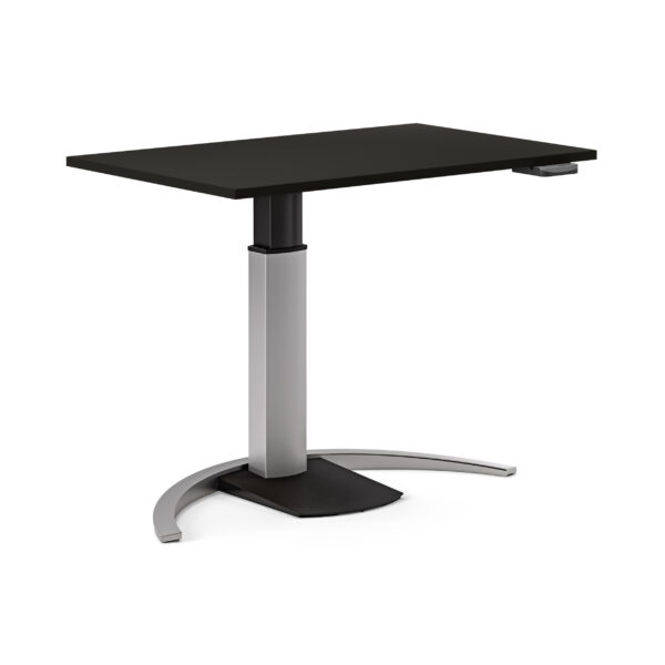 height adjustable desk silver 22