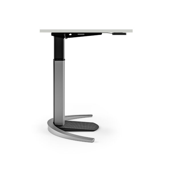 height adjustable desk silver 5