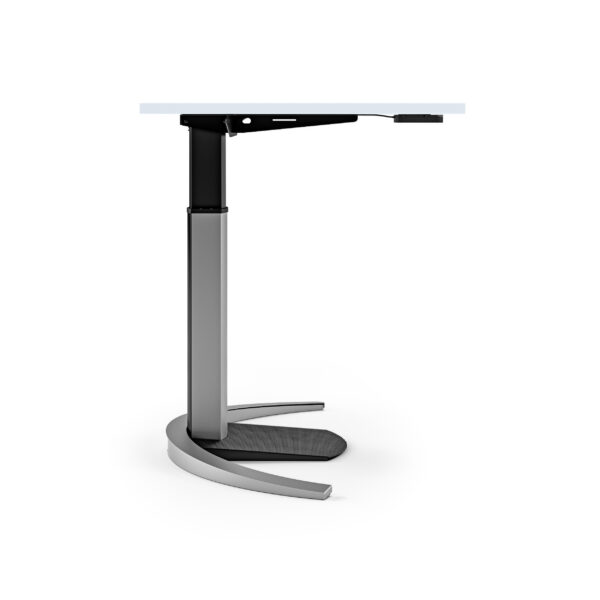 height adjustable desk silver 7