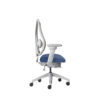 tCentric Hybrid Light Gray Frame with 2085 Thistle Seat Color No Headrest, side view