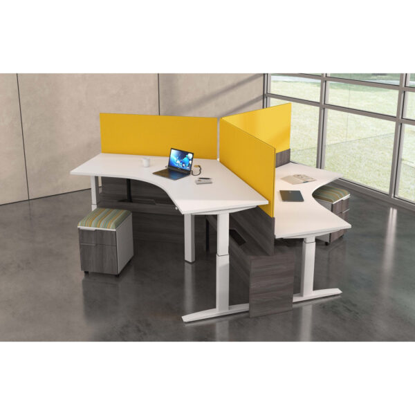 Hover Desk Systems by DeskMakers