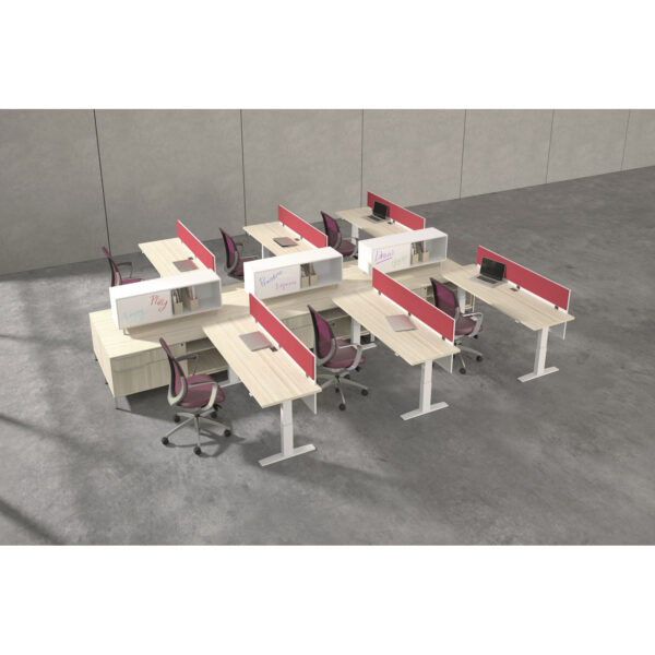 Hover Desk Systems by DeskMakers