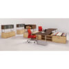 JSI Vision Laminate / Wood Veneer Desk