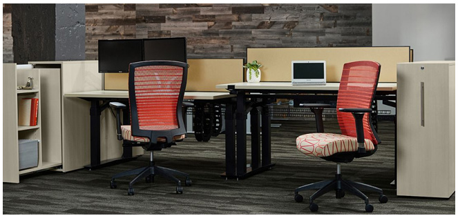 Open and low wall workstations