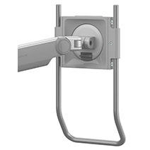M2_E - Single Monitor Handle On Accessories Bracket, Gray