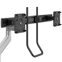 M8_H - Crossbar for 2 monitors, with Handle