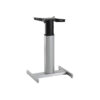 ErgoAdvantage Single-leg H Base for Height-adjustable Desk