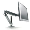 ErgoAdvantage Avia Single Pole-mount Monitor Arm, 5-20 LB Capacity