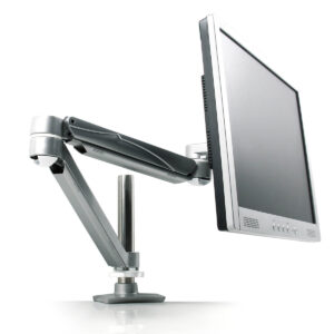 ErgoAdvantage Avia Single Pole-mount Monitor Arm, 5-20 LB Capacity