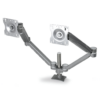 ErgoAdvantage Avia Dual Pole-mount Monitor Arm, 5-20 LB Capacity per Monitor