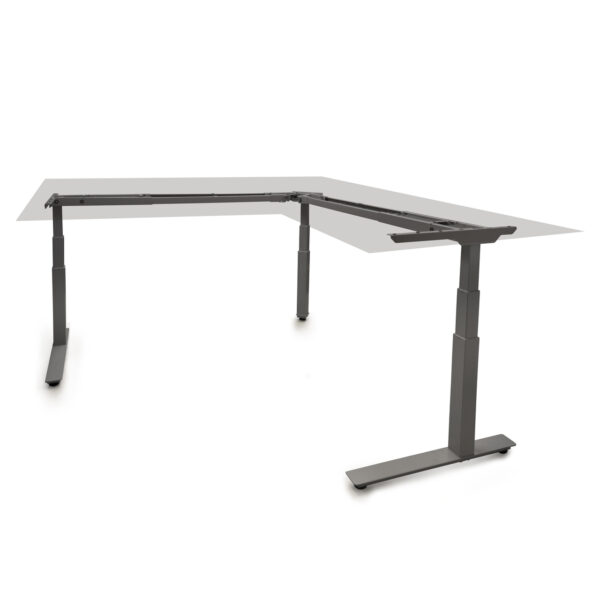 ErgoAdvantage 3-leg Base for Height-adjustable Corner or L-shape Desk