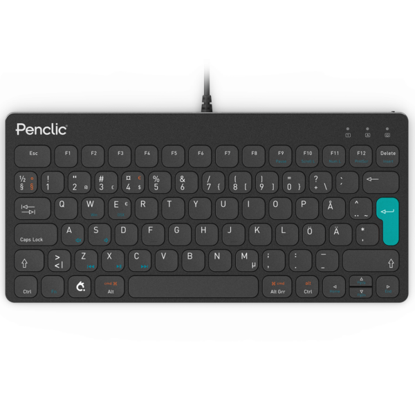 Penclic C3 Mini Keyboard Corded Black