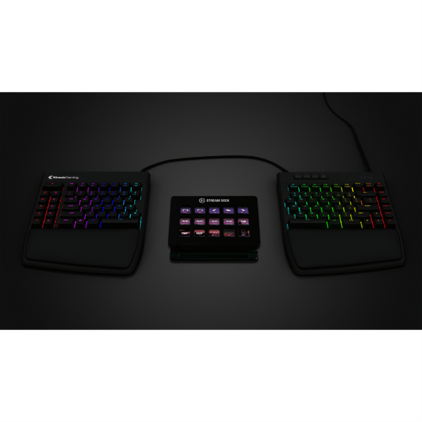 Freestyle Edge RGB Split-adjustable Keyboard by KinesisGaming
