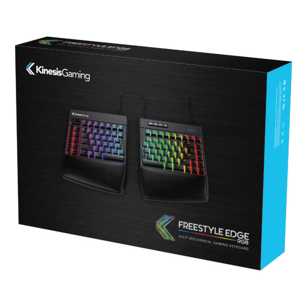 Freestyle Edge RGB Split-adjustable Keyboard by KinesisGaming