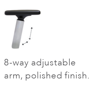 Extra-Height-Adjustable-Arm,-Polished-Aluminum---53A