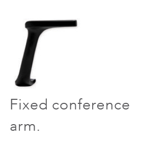 Fixed-Conference-Arm,-Black---46A
