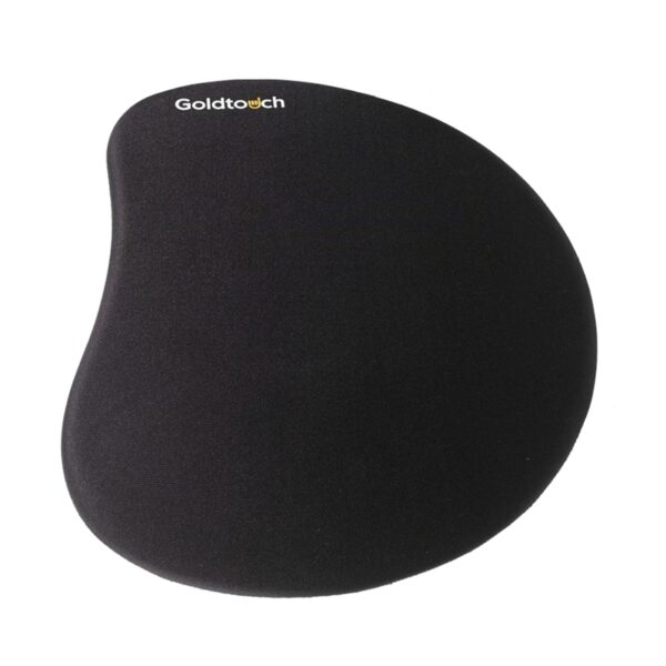 Goldtouch Black Slim Lined Gel Filled Mouse Pad