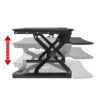 Flexi-spot Maximum Surface Sit-stand Workstation with Built-in Tablet Stand