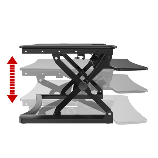 Flexi-spot Maximum Surface Sit-stand Workstation with Built-in Tablet Stand
