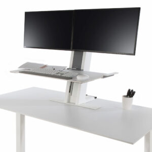 Humanscale QuickStand Dual Monitor Height Adjustable Workstation