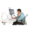 Humanscale QuickStand Single Monitor Height Adjustable Workstation