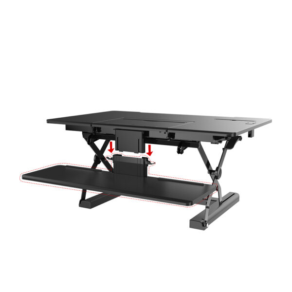 Flexi-spot Maximum Surface Sit-stand Workstation with Built-in Tablet Stand