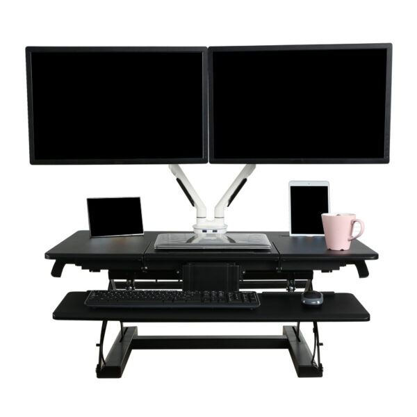 Flexi-spot Maximum Surface Sit-stand Workstation with Built-in Tablet Stand