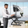 Flexi-spot Maximum Surface Sit-stand Workstation with Built-in Tablet Stand