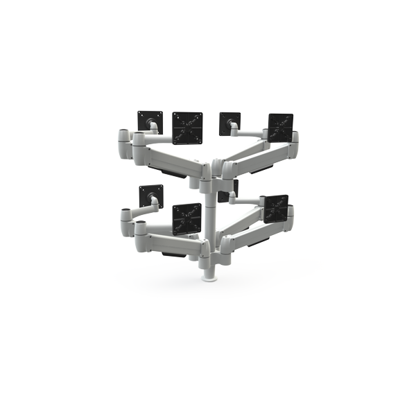 ErgoAdvantage Modula Quad Tiered Monitor Arm