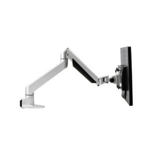 Side view of Special T clamp-on monitor arm from Applied Ergonomics