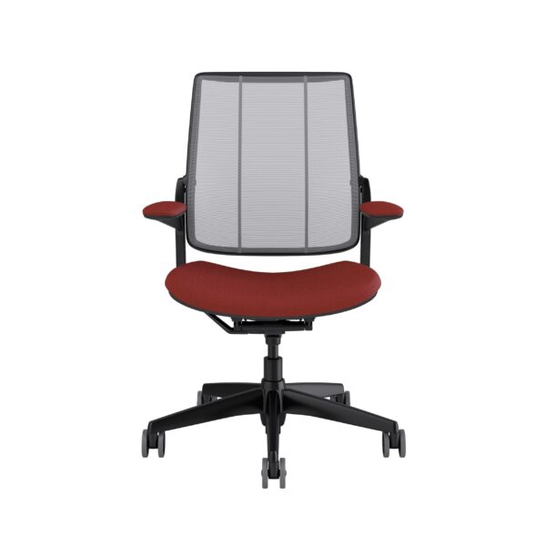 Head-on view of sustainable ergonomic chair from Humanscale