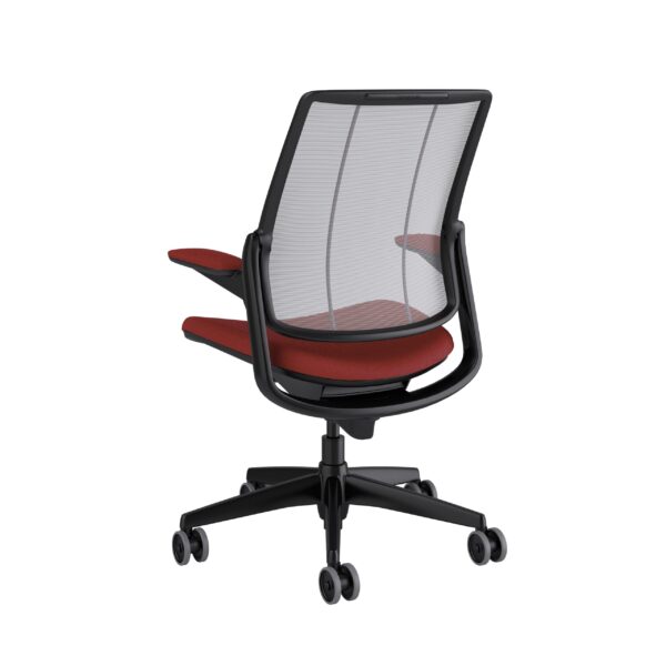 Rear view of Humanscale Smart Ocean ergonomic chair