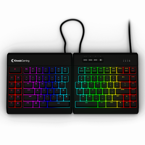 Freestyle Edge RGB Split-adjustable Keyboard by KinesisGaming