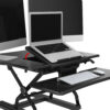 Flexi-spot Maximum Surface Sit-stand Workstation with Built-in Tablet Stand